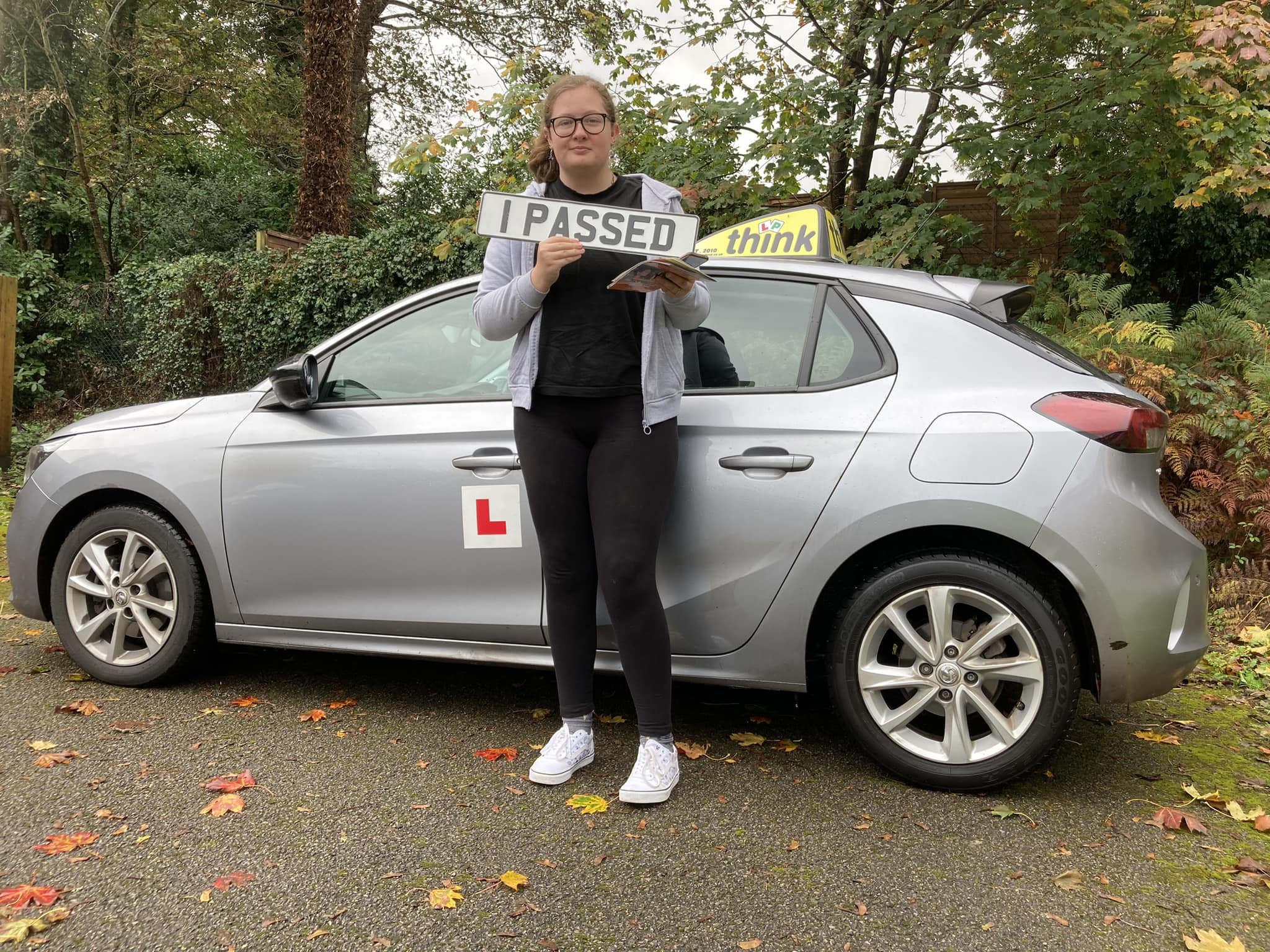 Passed with think driving school October 2023 and left this 5 star review