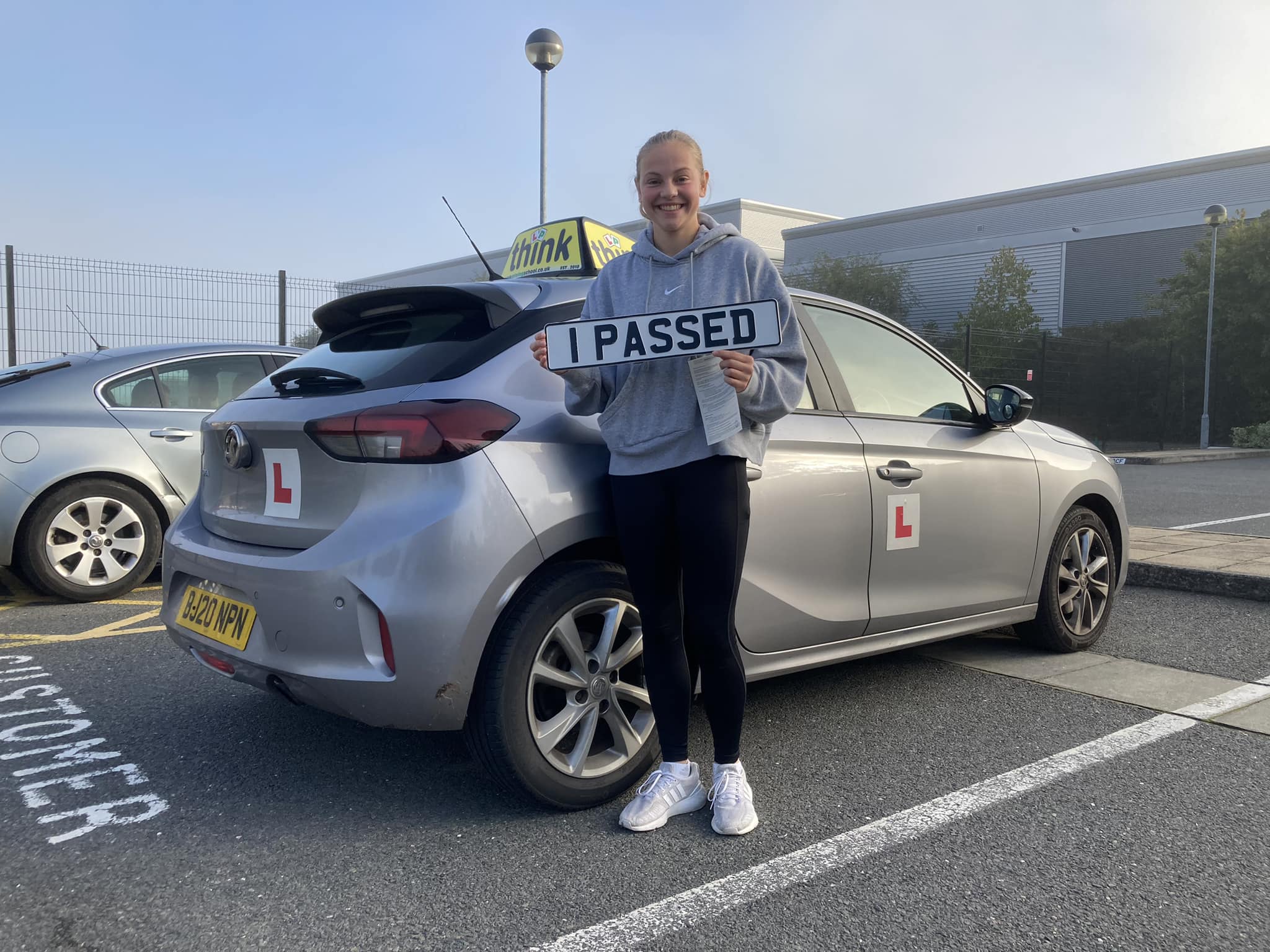 Driving School Hampshire pass Photo Passed with think driving school October 2024 and left this 5 star review