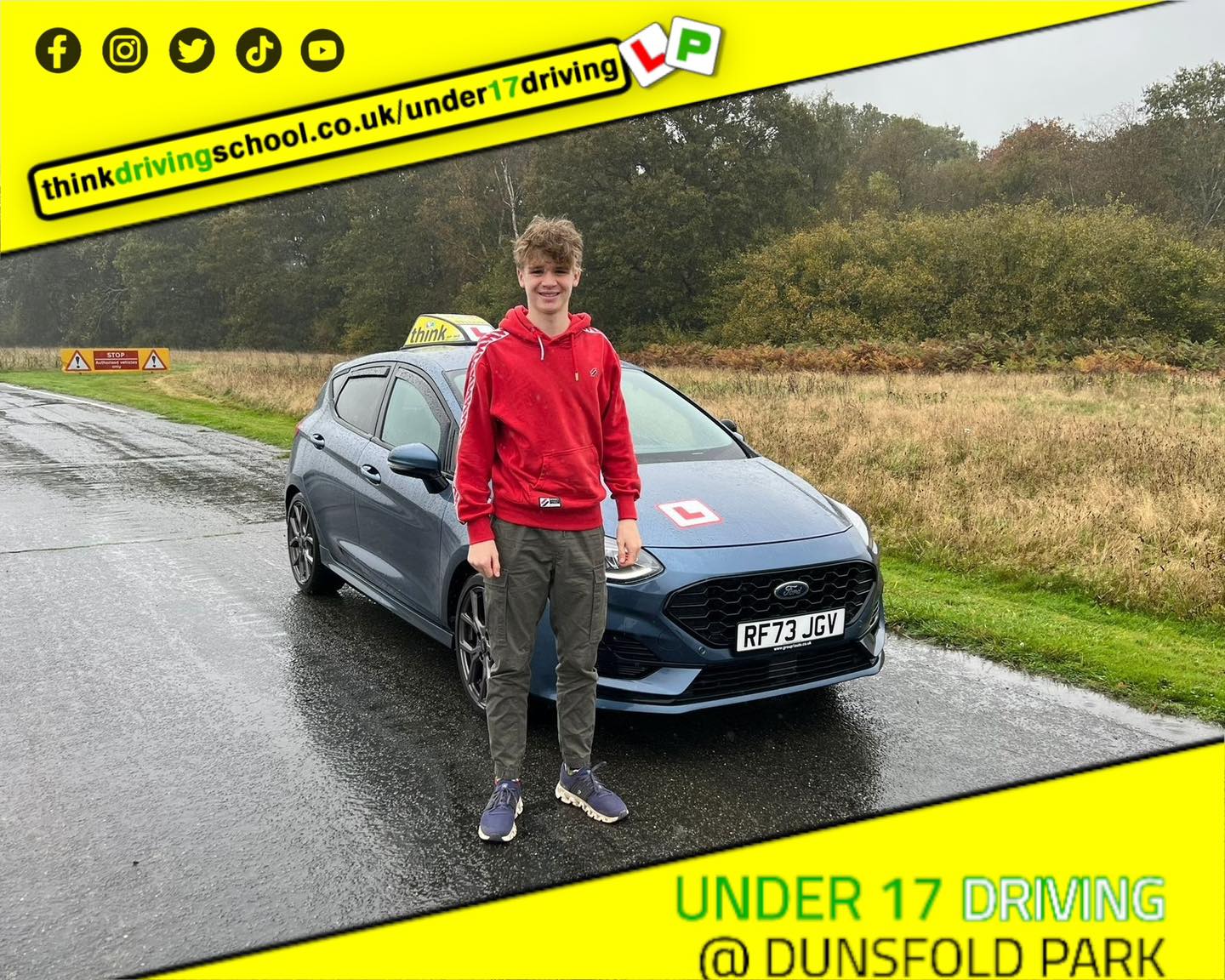 under 17 driving experiece at dunsfold park 2024