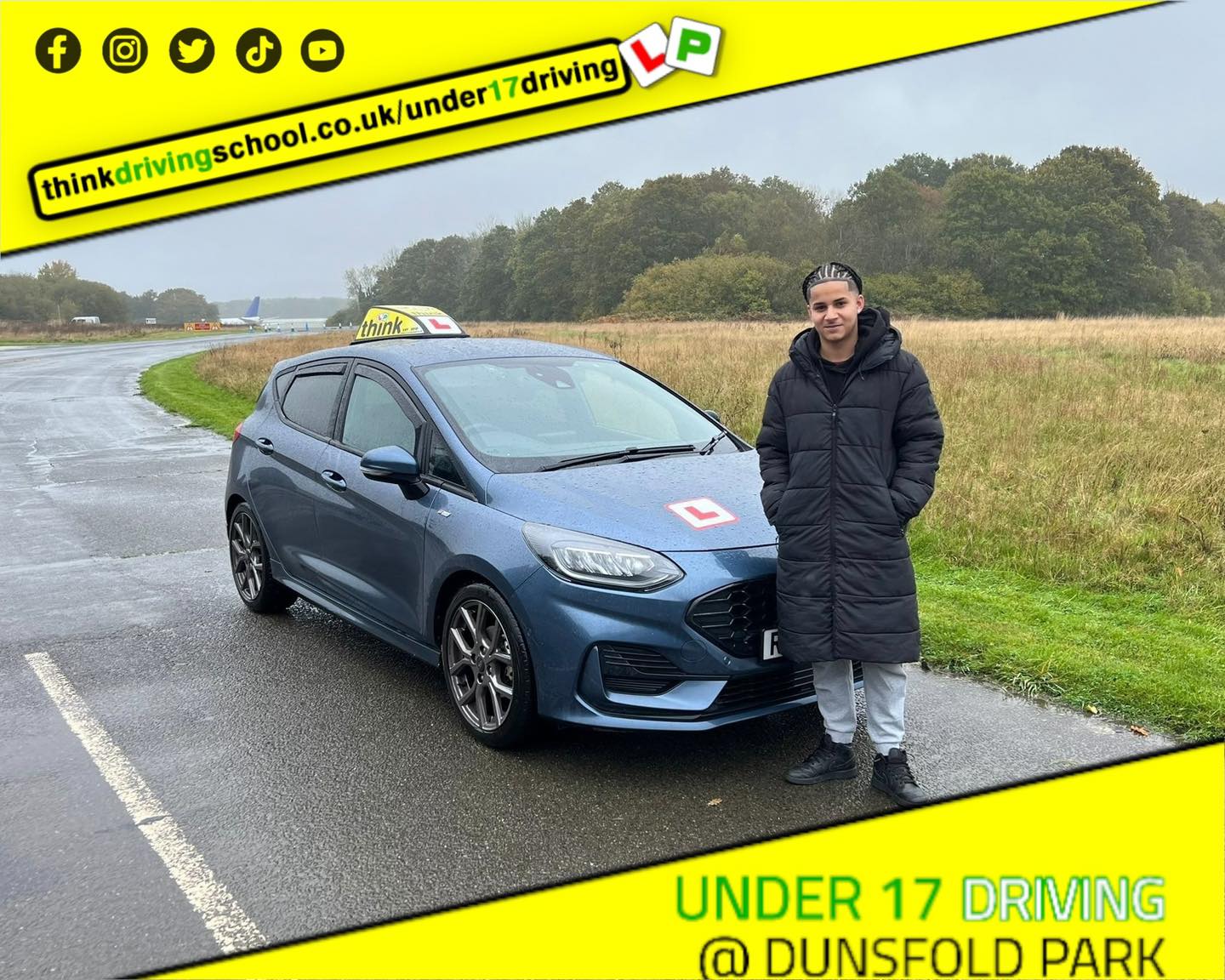 under 17 driving experiece at dunsfold park 2024