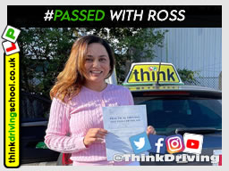 Passed with think driving school October 2021 and left this 5 star review