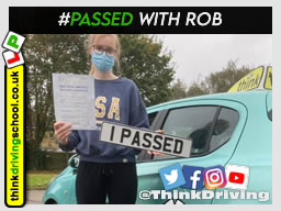 passed with rob evamy from bordon driving school