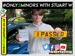 Passed with think driving school October 2021 and left this 5 star review