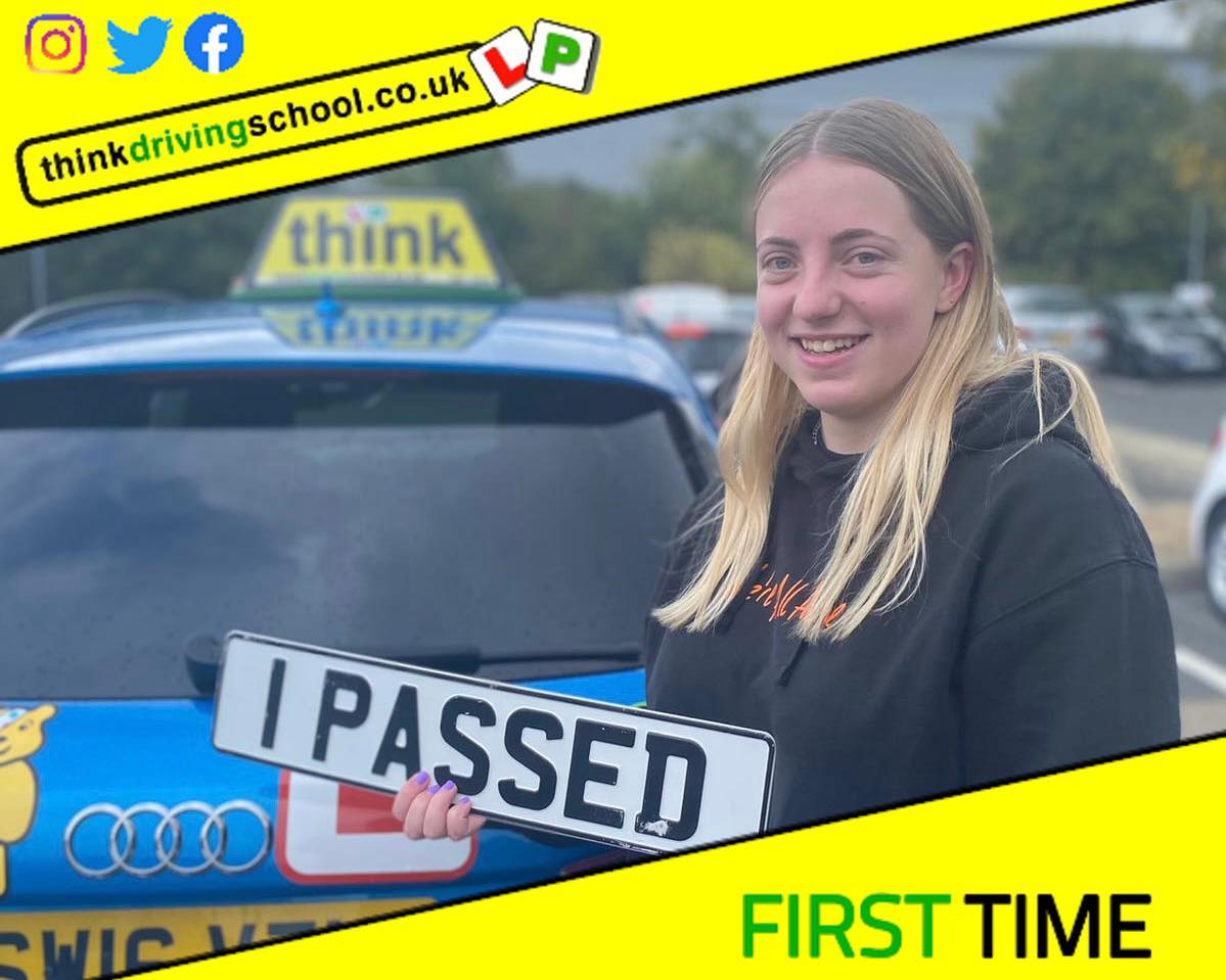 Passed with think driving school October 2022 and left this 5 star review