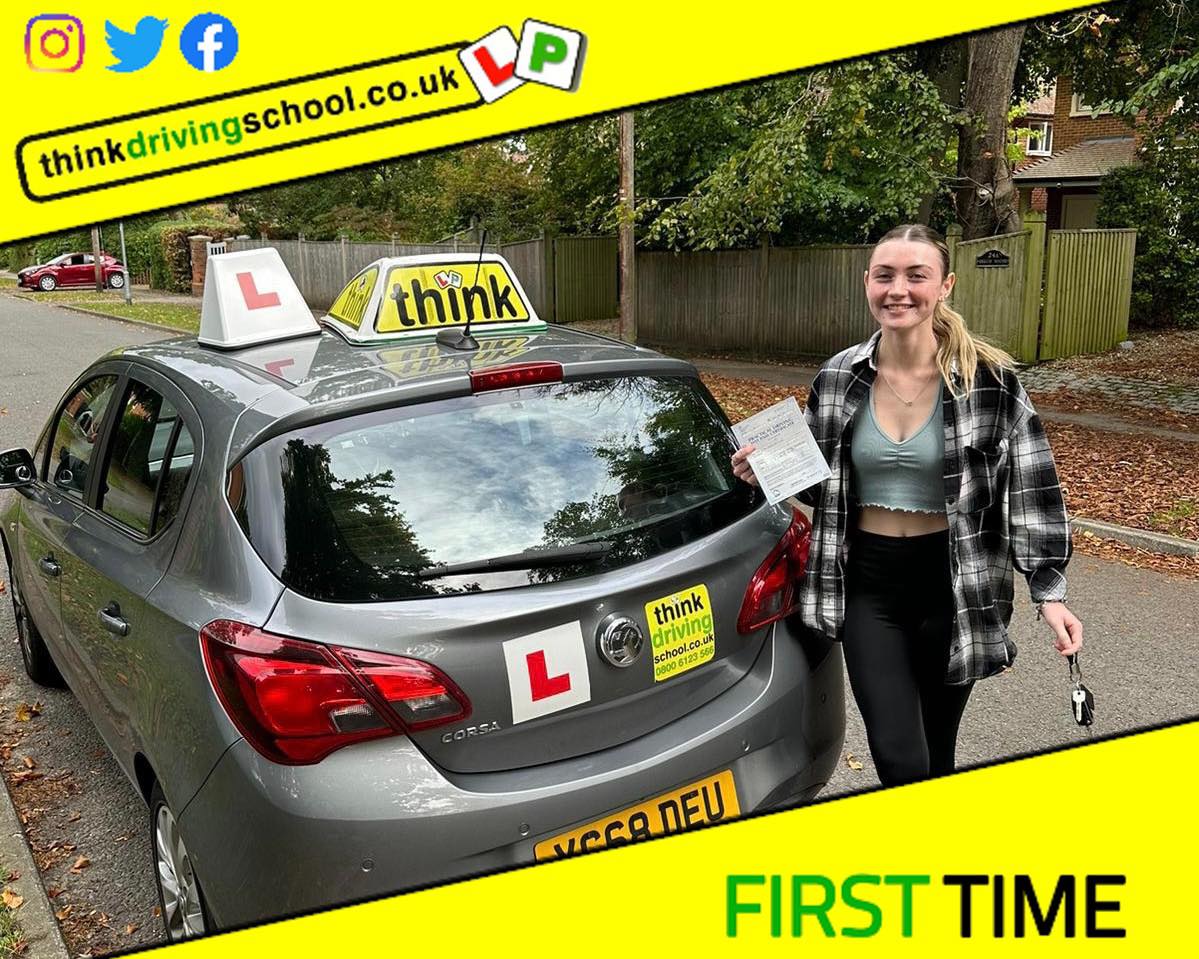 Passed with think driving school October 2022 and left this 5 star review