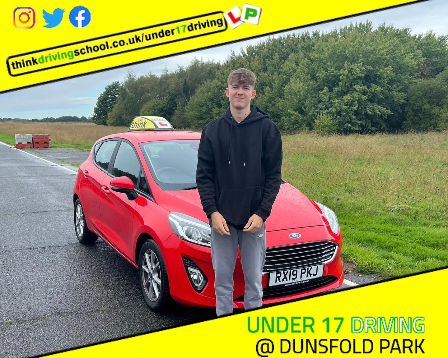 Passed with think driving school October 2022 and left this 5 star review