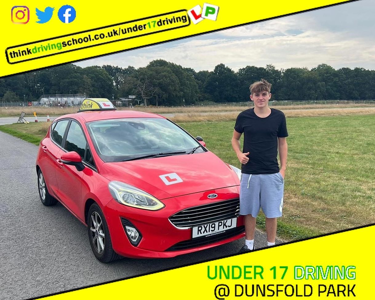 Driving School Hampshire pass Photo Passed with think driving school August 2023 and left this 5 star review