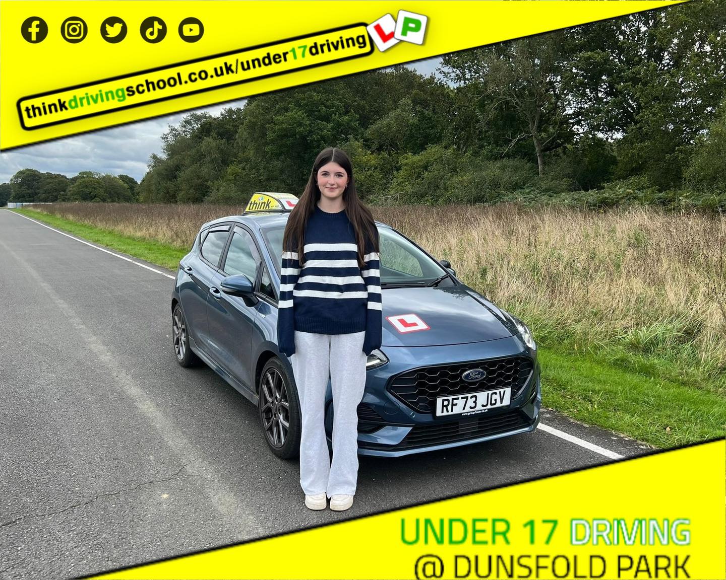 under 17 driving experiece at dunsfold park 2024