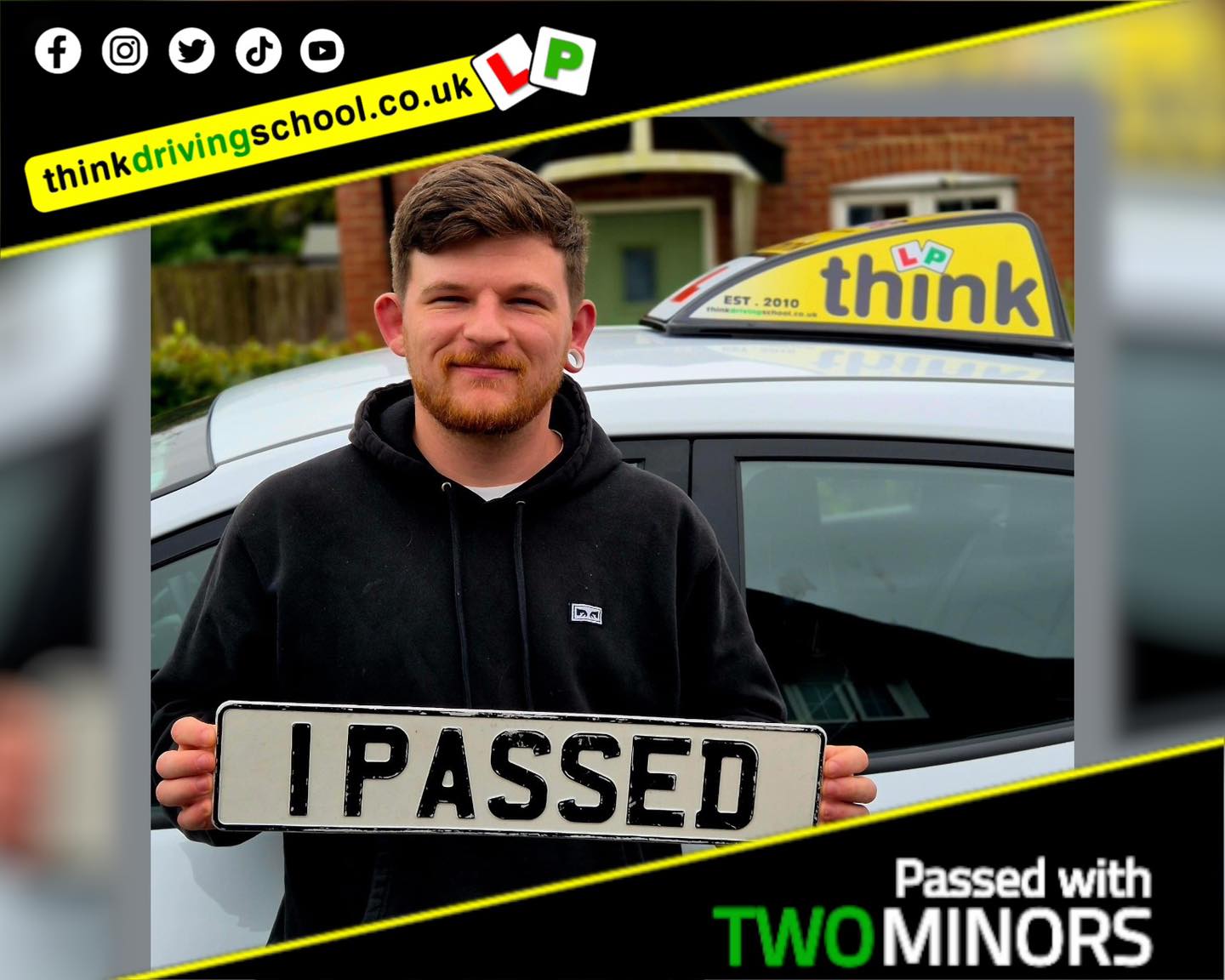 Passed with think driving school September 2024 and left this 5 star review