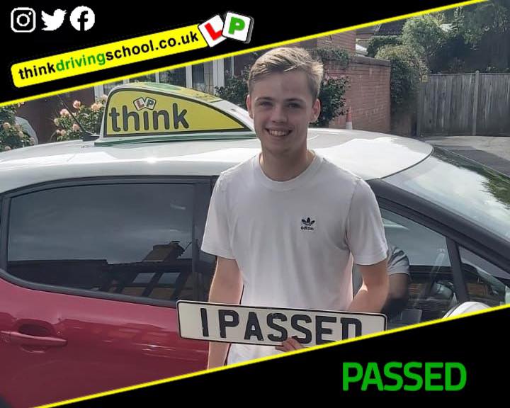 Passed with think driving school September 2022 and left this 5 star review