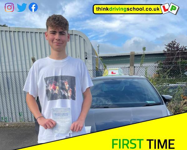 Passed with think driving school September 2022 and left this 5 star review