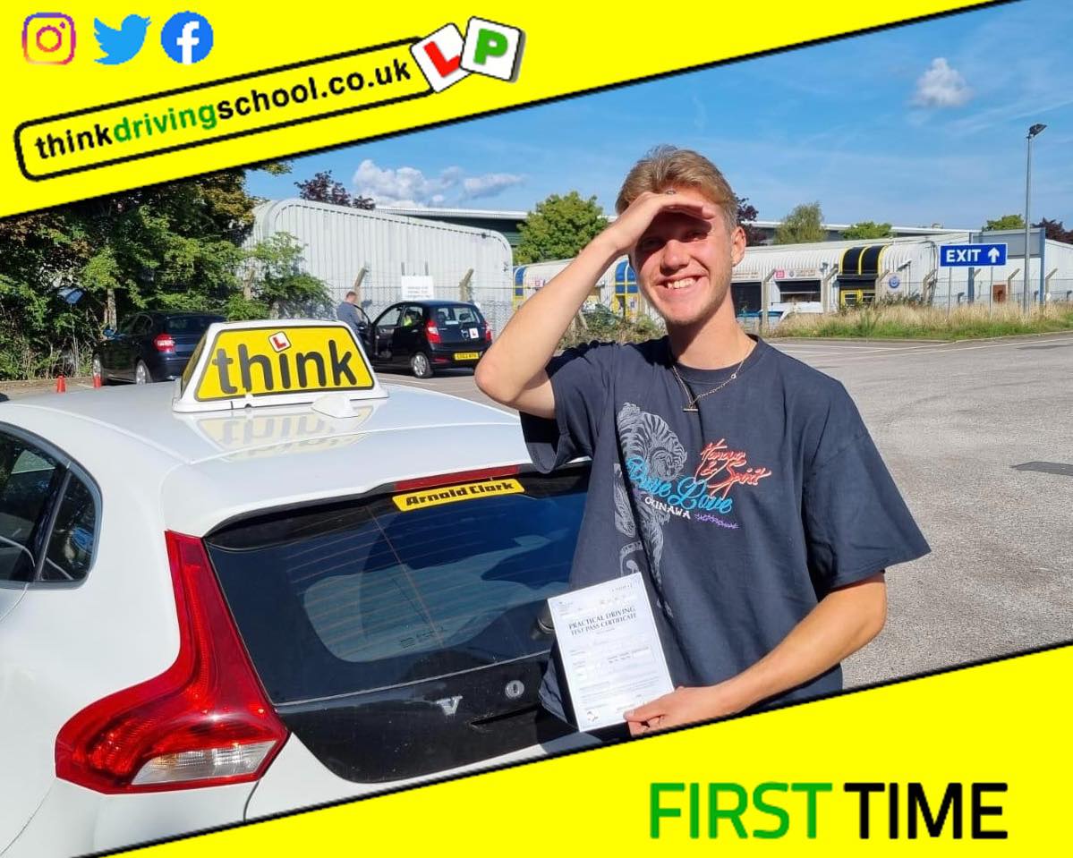 Passed with think driving school September 2022 and left this 5 star review