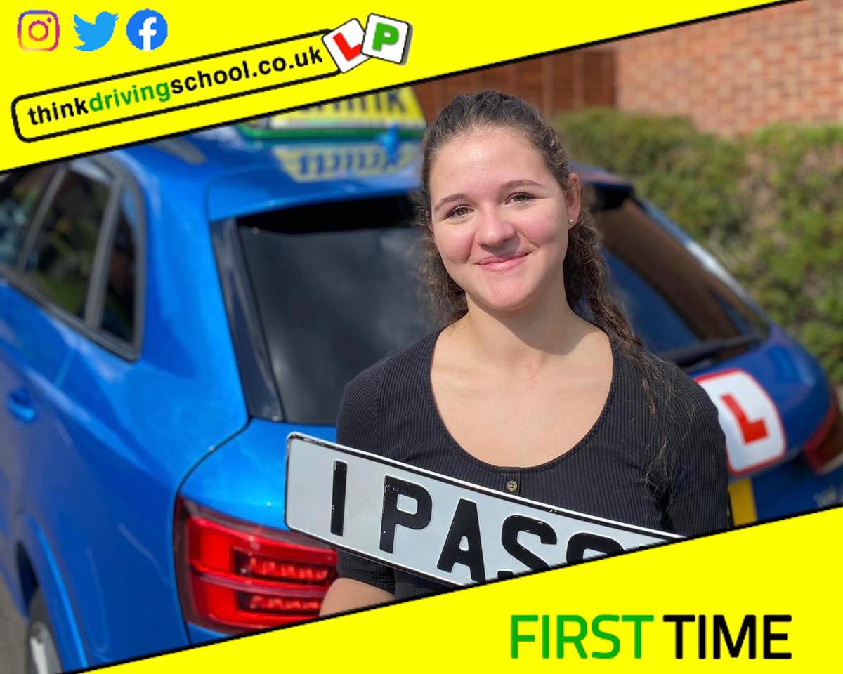 Passed with think driving school September 2022 and left this 5 star review