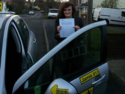 Jessica bracknell happy driving school lesson learner
