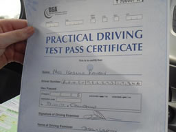Jessica bracknell happy driving school lesson learner