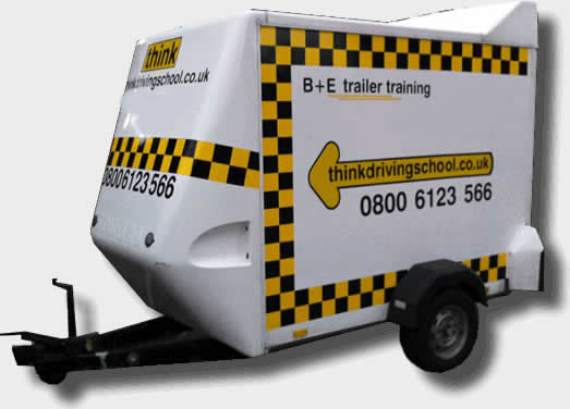 B+E lessons trailer lessons towing lessons Adam Iliffe Revesing trailers