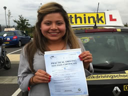 Jack guildford happy with think driving school
