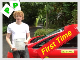 guildford driving school passed first time 