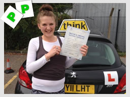 becka from alton driving school passed first time 