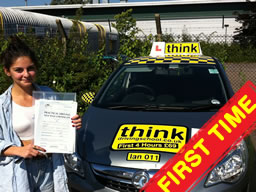 Jessica bracknell happy driving school lesson learner