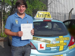 driving lessons Liphook Rob Evamy think driving school grade 5