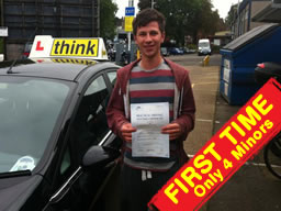 driving lessons Bordon Douglas Edwards think driving school