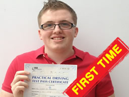 Jessica bracknell happy driving school lesson learner