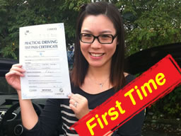 Jessica bracknell happy driving school lesson learner