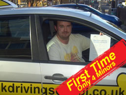 Dave passed after drivng lessons in farnborough with martin hurley