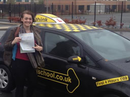 Jessica bracknell happy driving school lesson learner