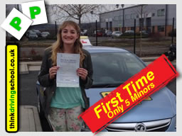 passed with think driving school yateley