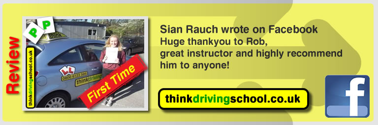 richard wilson passed with rob evamy from bordon driving school