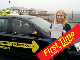 alex from haslemere passed with zero minors after drivng lessons from rob evamy