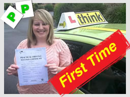 Passed with Driving instructor Lee in Fareham. after driving lessons in Fareham and gosport