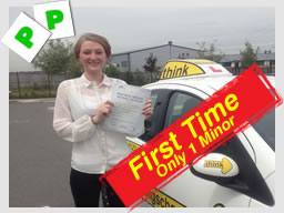 donna passed after driving lessons in alton with ian weir