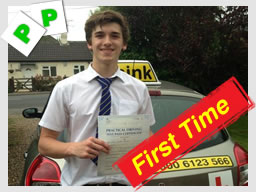Well Done to Meghan from Whitehill who passed her driving test today with wendy@think, FIRST TIME with only 5 minors!!