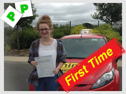 aniie from farnham passed with adi stuart webb from aldershot