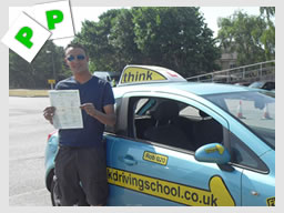 aniie from farnham passed with adi stuart webb from aldershot