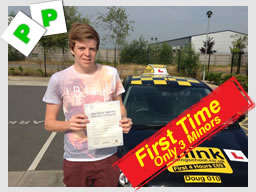 aldershot drivng school passed first time