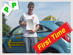 aldershot drivng school passed first time