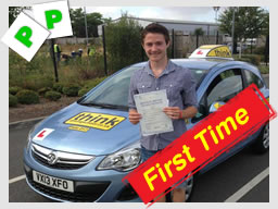 aldershot drivng school passed first time
