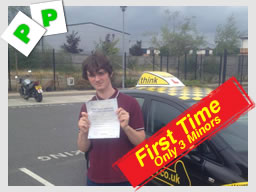 whitehill drivng school passed first time