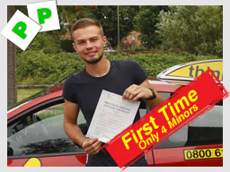 whitehill drivng school passed first time