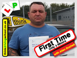 Passed with think driving school in September 2016