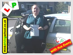 Passed with think driving school in September 2016