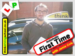 Passed with think driving school in September 2016