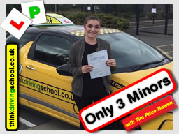 Passed with think driving school in September 2016