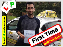 passed with rob evamy from bordon driving school
