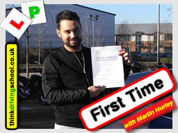 Passed with think driving school in November 2016