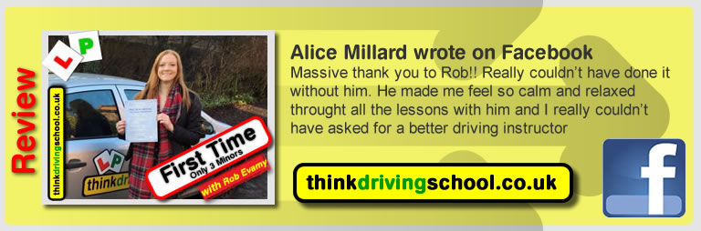passed with rob evamy from bordon driving school